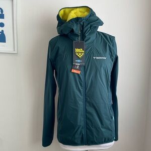 NWT Black Crows Freebird Alpha Hybrid Jacket Large Dark Green